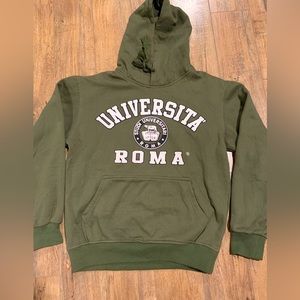 Vintage university of rome hoodie